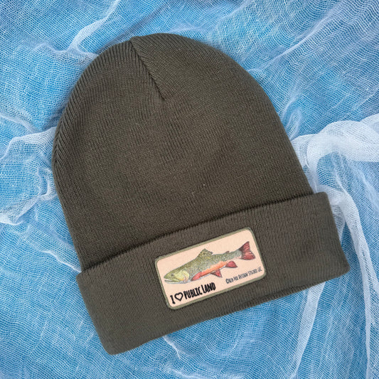 I Heart Public Land Beanie