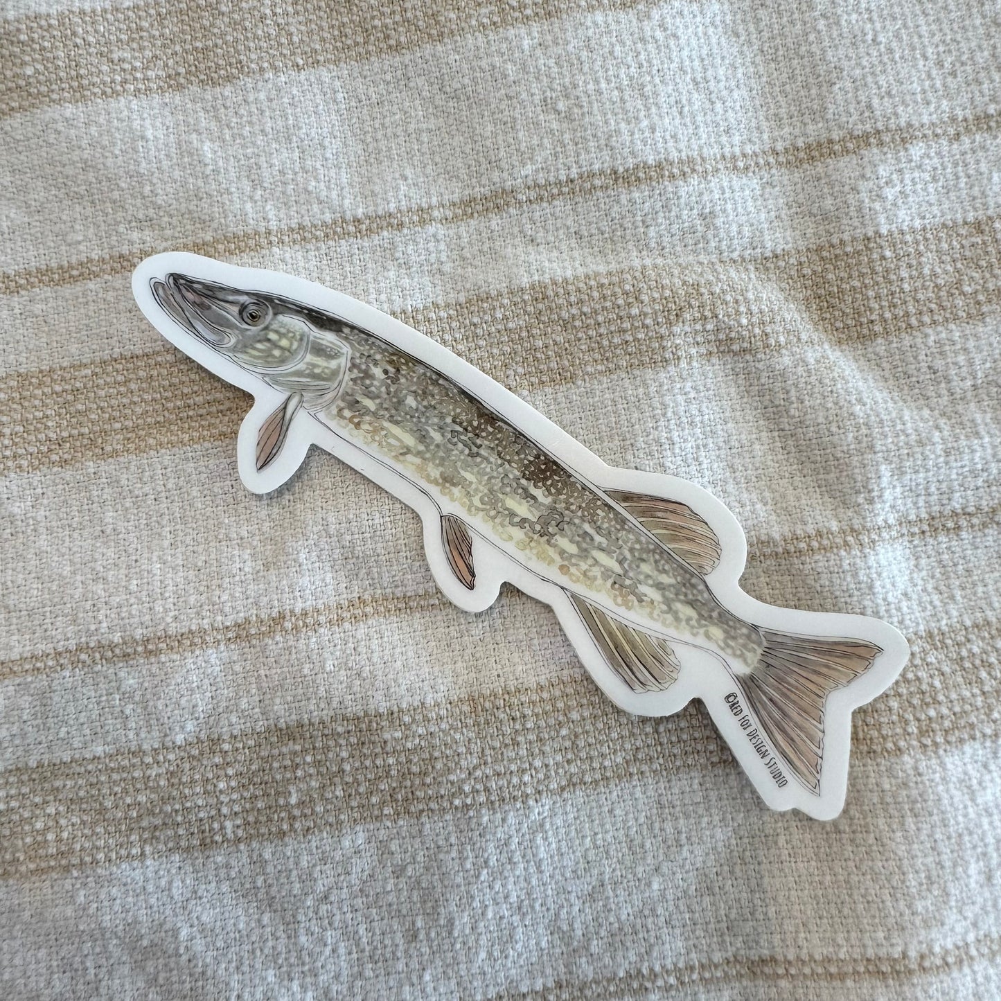 Northern Pike Sticker
