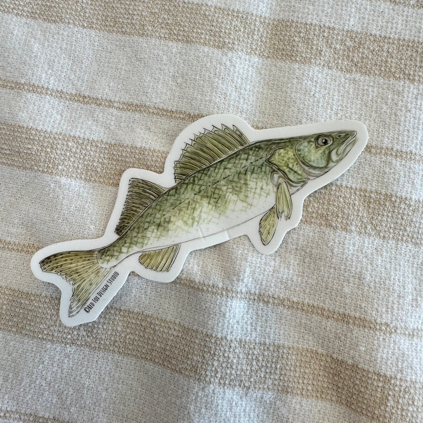 Walleye Sticker