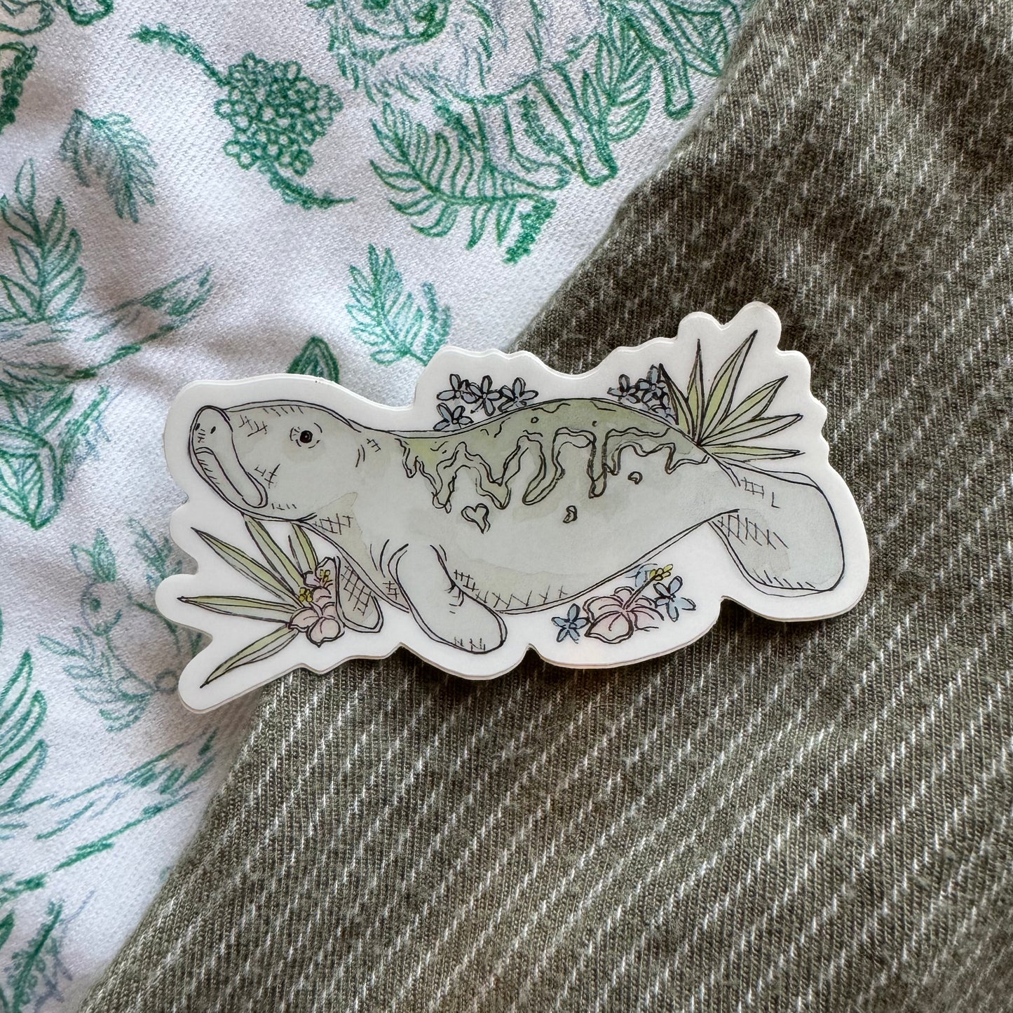 Manatee Sticker
