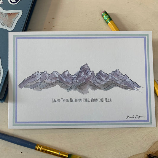 Grand Teton Postcard