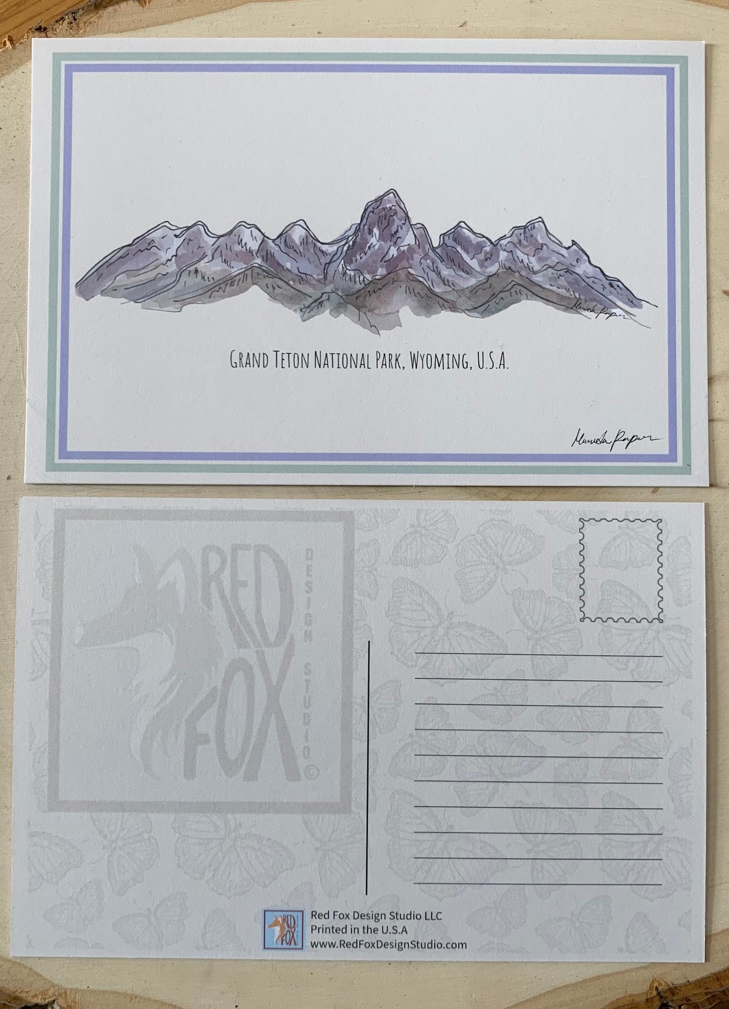 Grand Teton Postcard