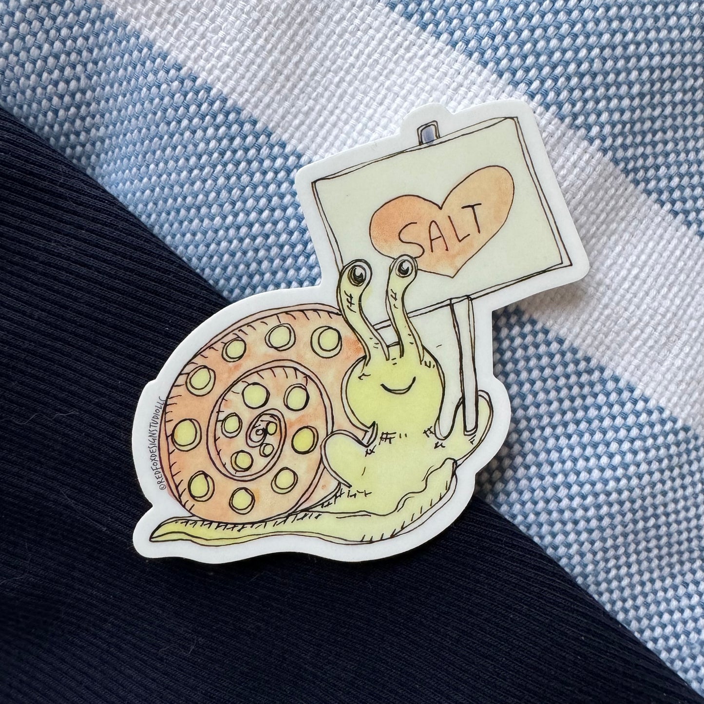 Passionate Snail Sticker