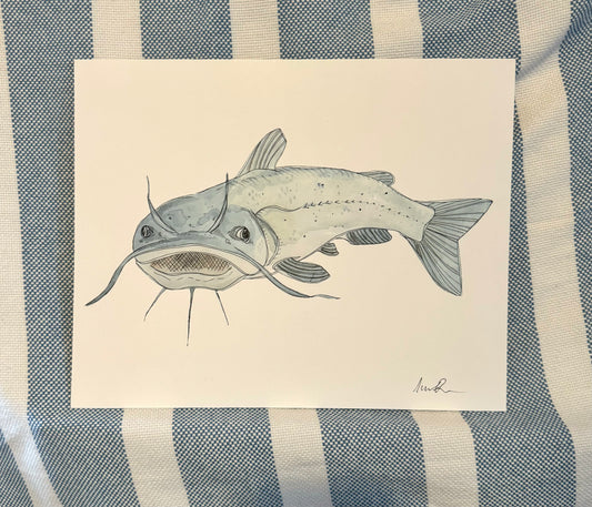 Channel Catfish Print