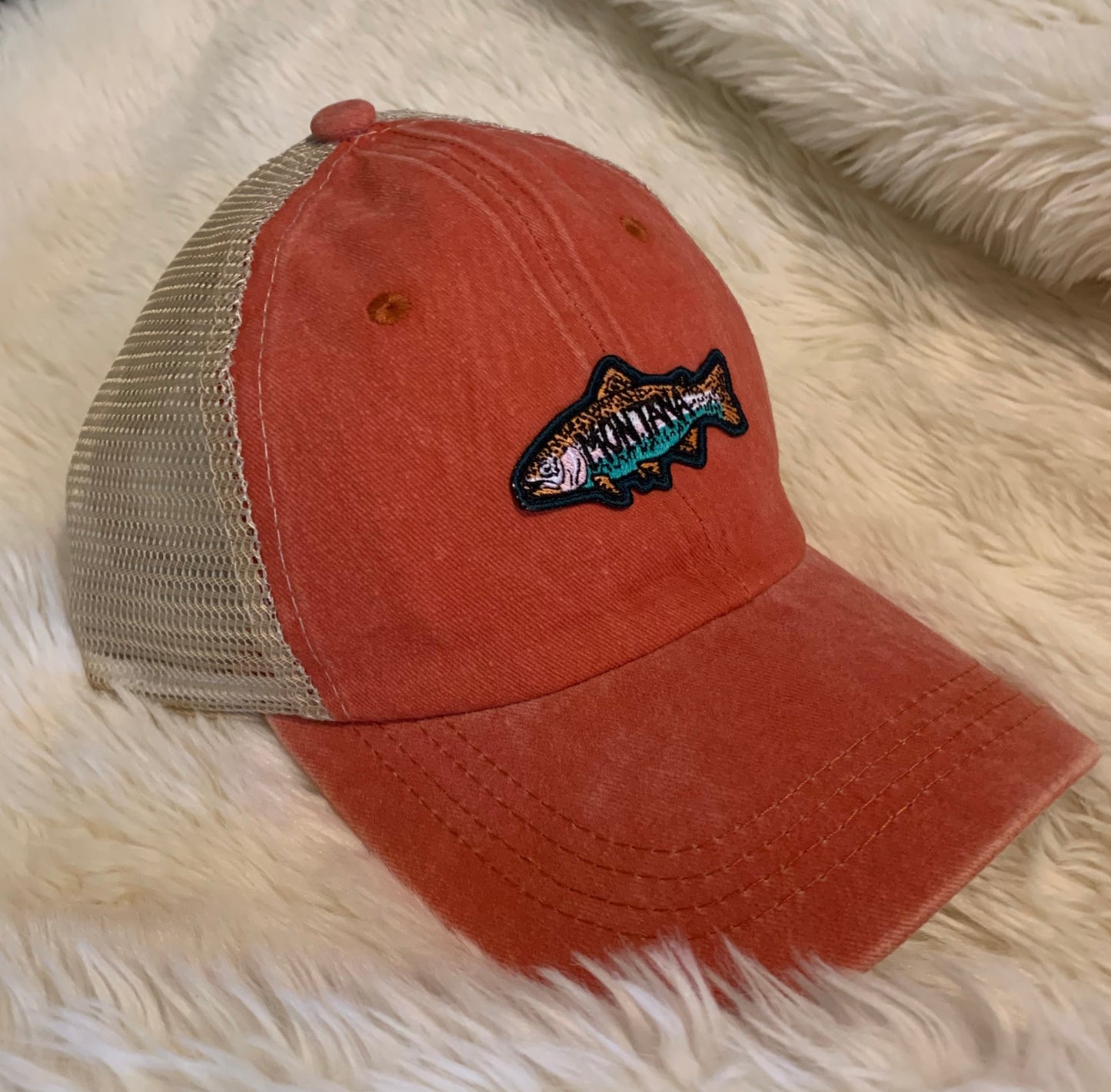 Montana Trout Trucker Hat