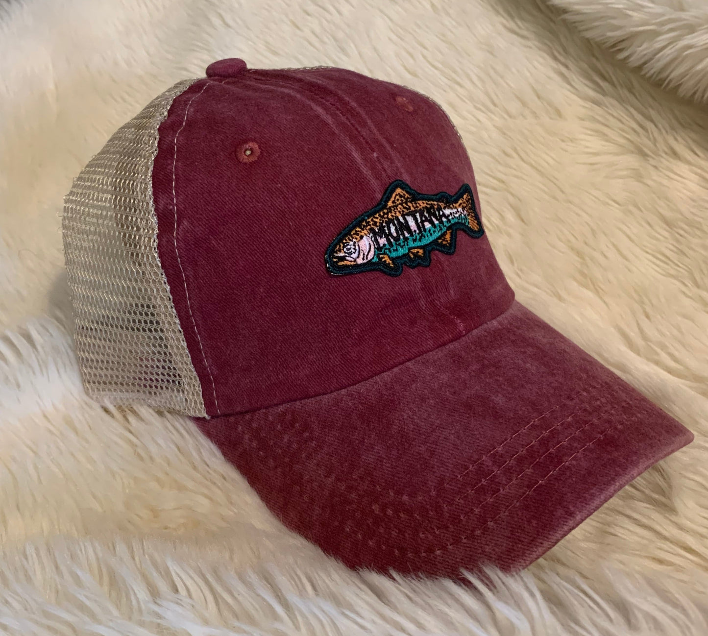 Montana Trout Trucker Hat