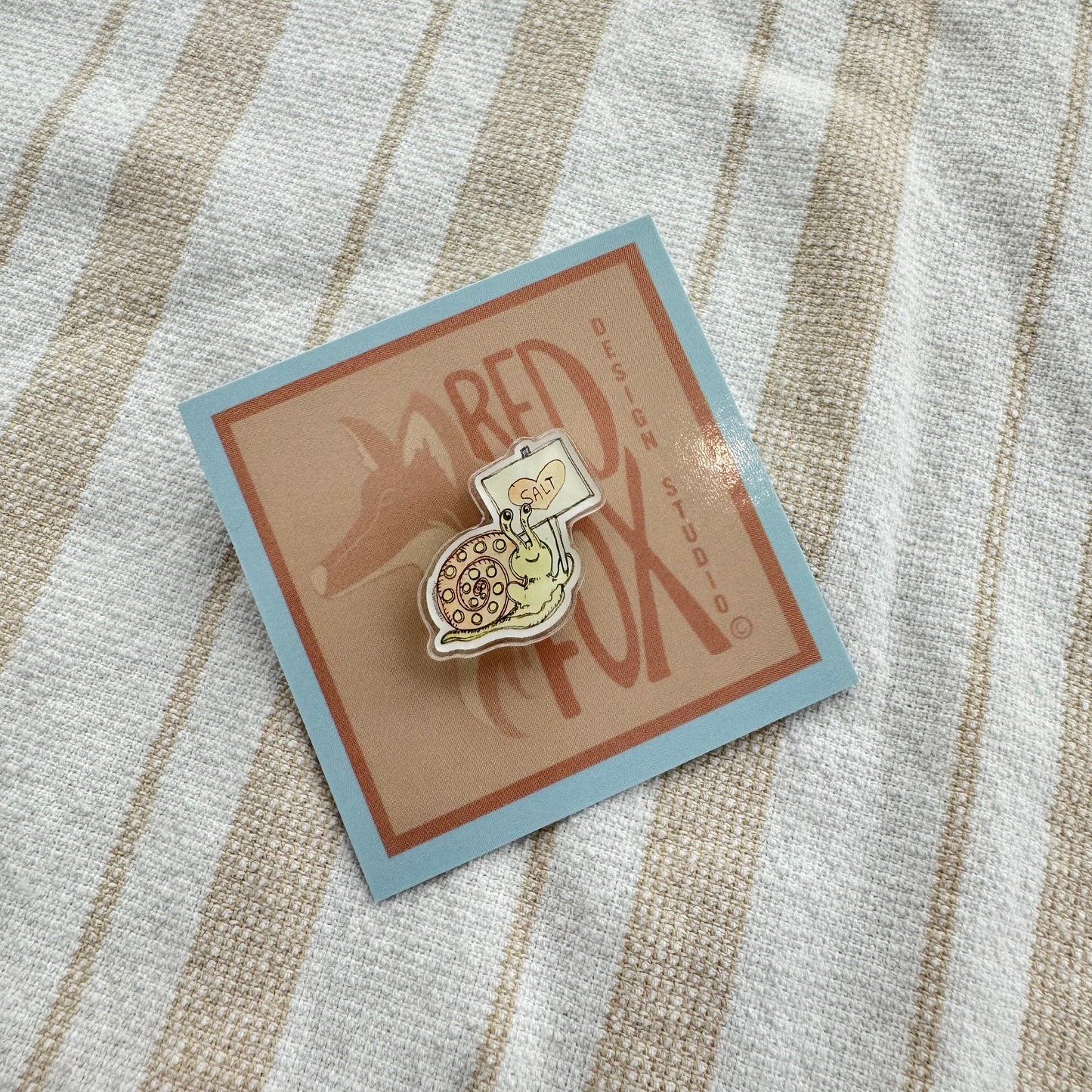 Passionate Snail Pin