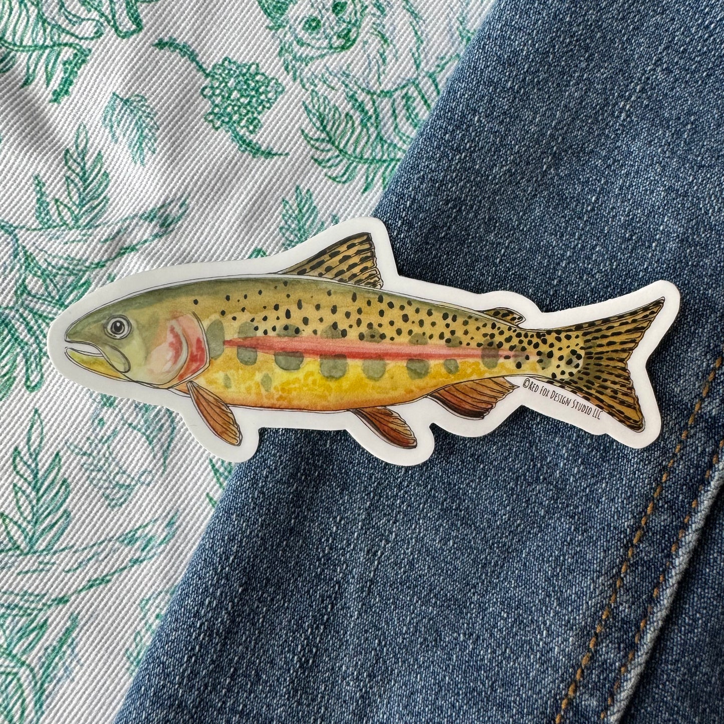 Golden Trout Sticker