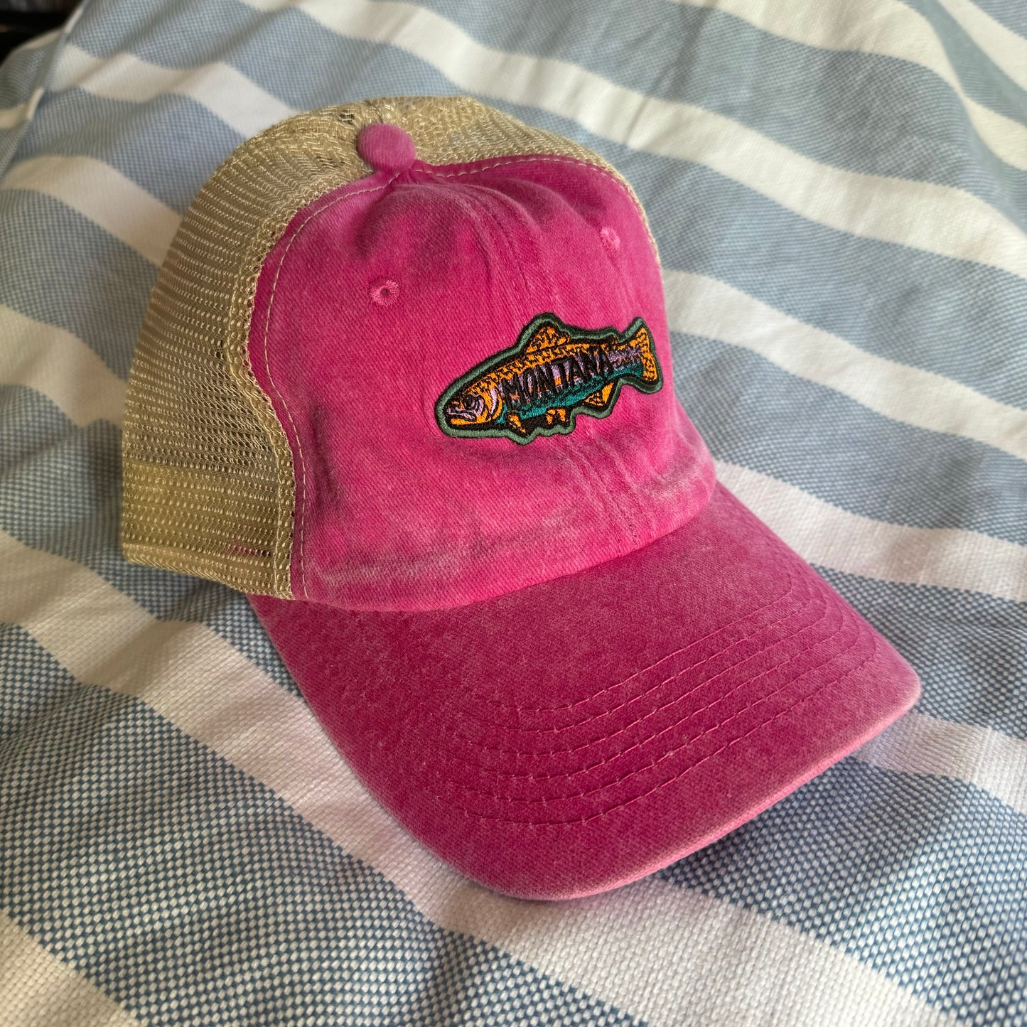 Montana Trout Trucker Hat