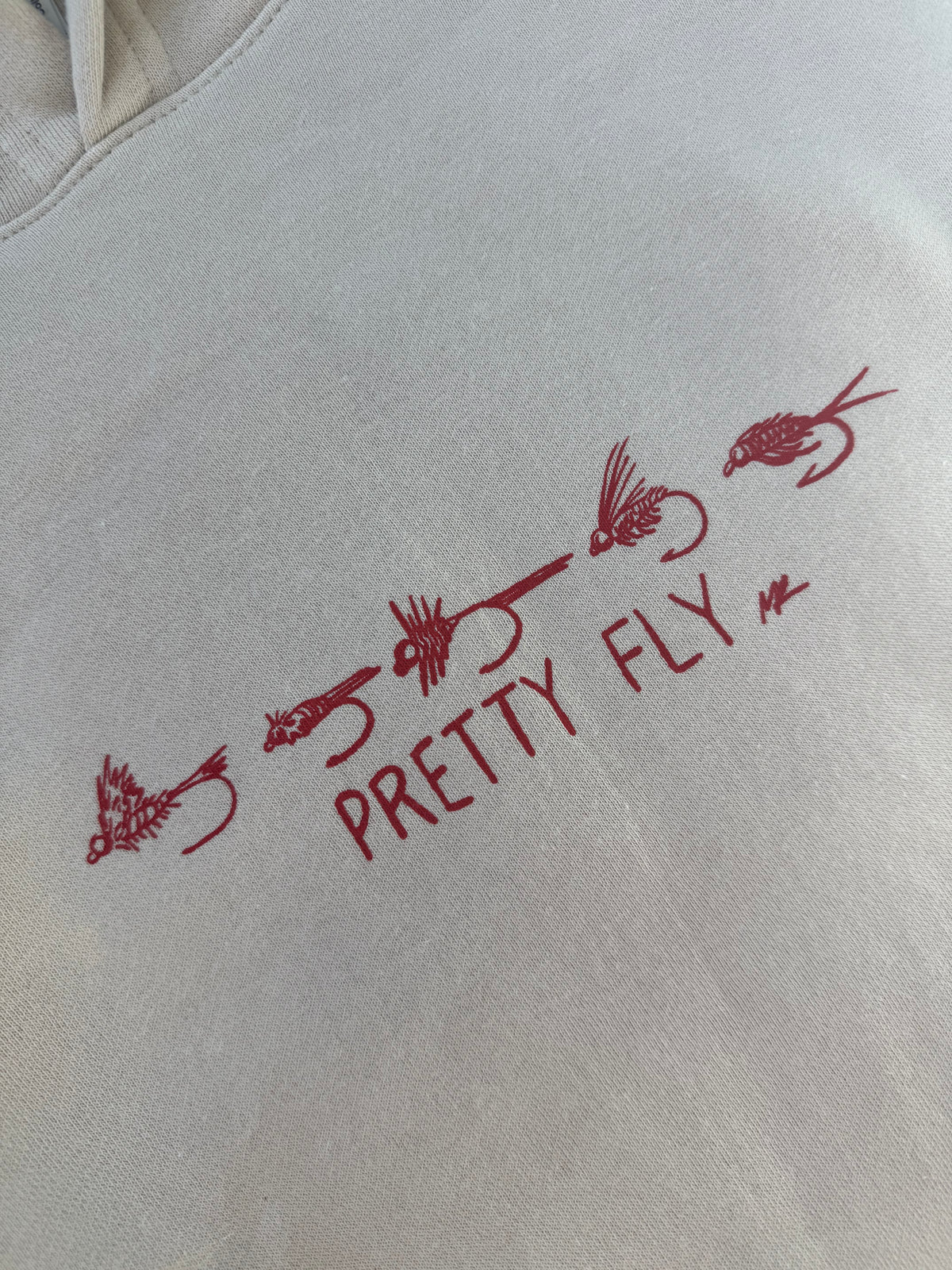 Light Khaki "Pretty Fly" Hoodie