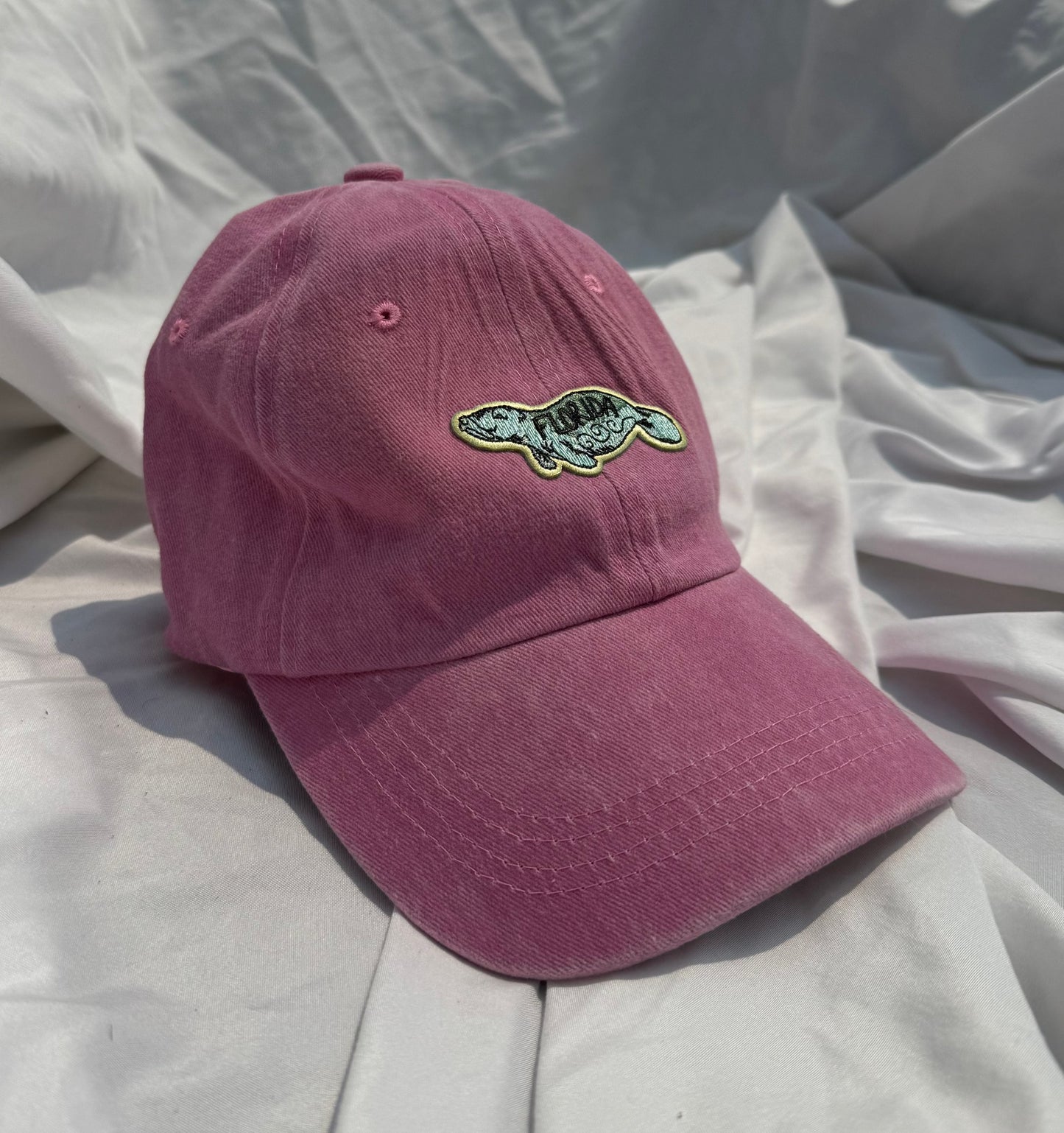 Florida Manatee Baseball Cap