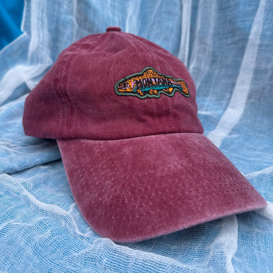 Montana Trout Baseball Cap