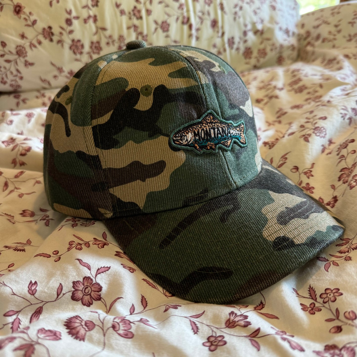 Montana Trout Camouflage Trucker Hat