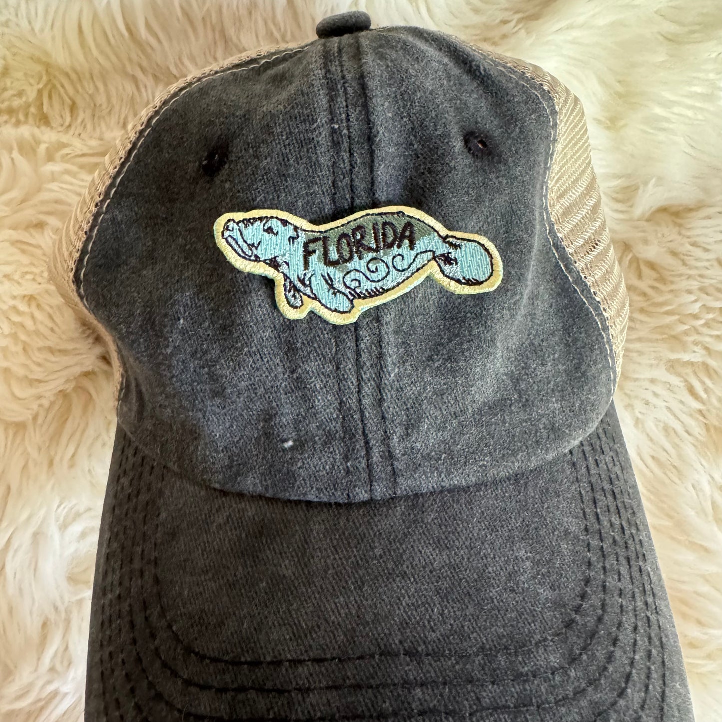 Florida Manatee Trucker Hat