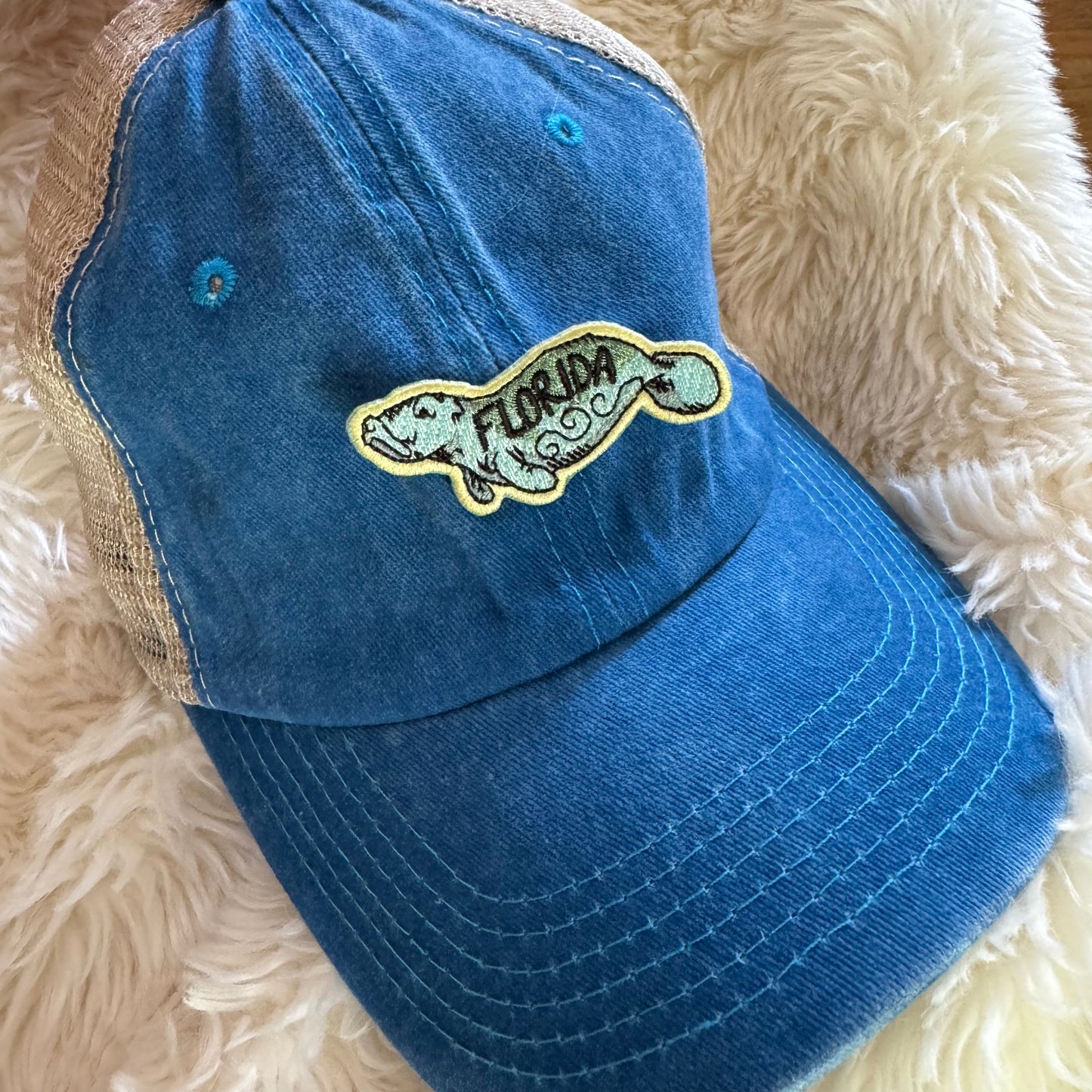 Florida Manatee Trucker Hat