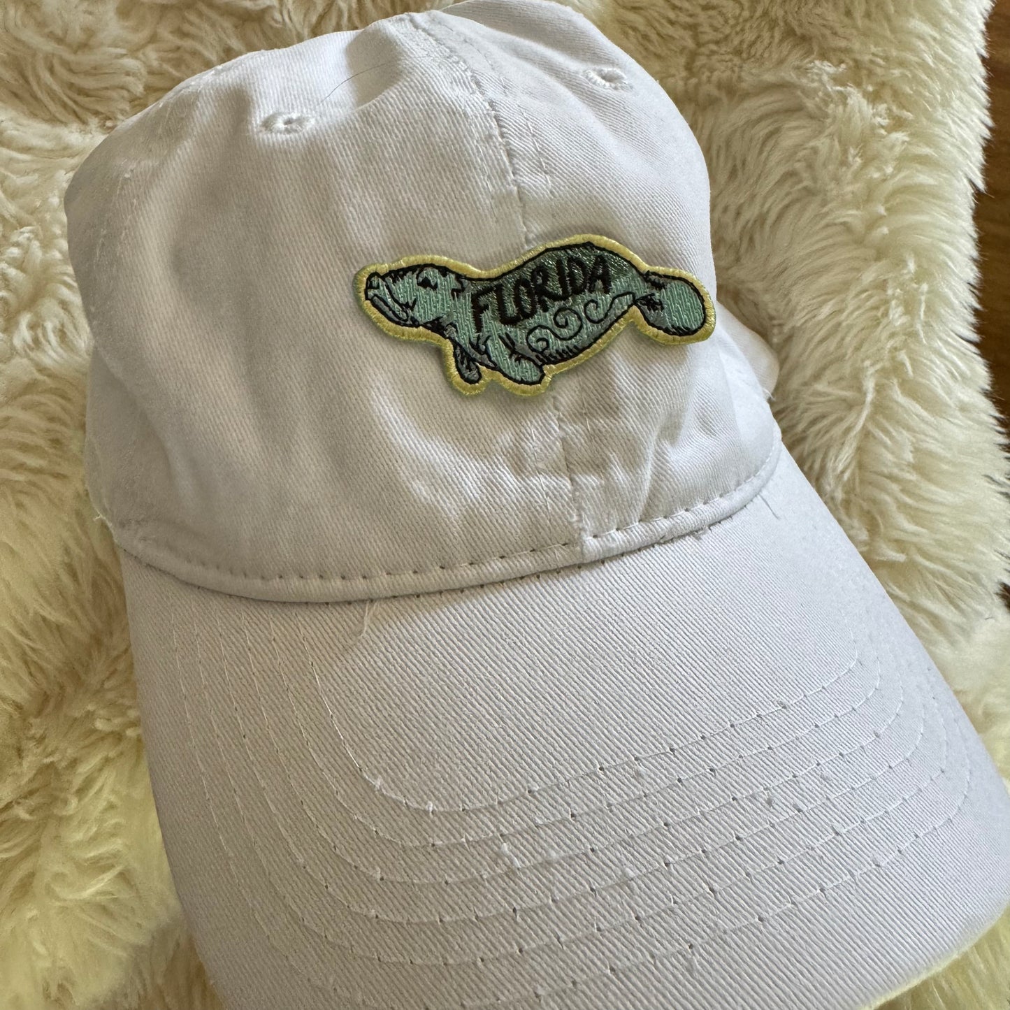 Florida Manatee Baseball Cap