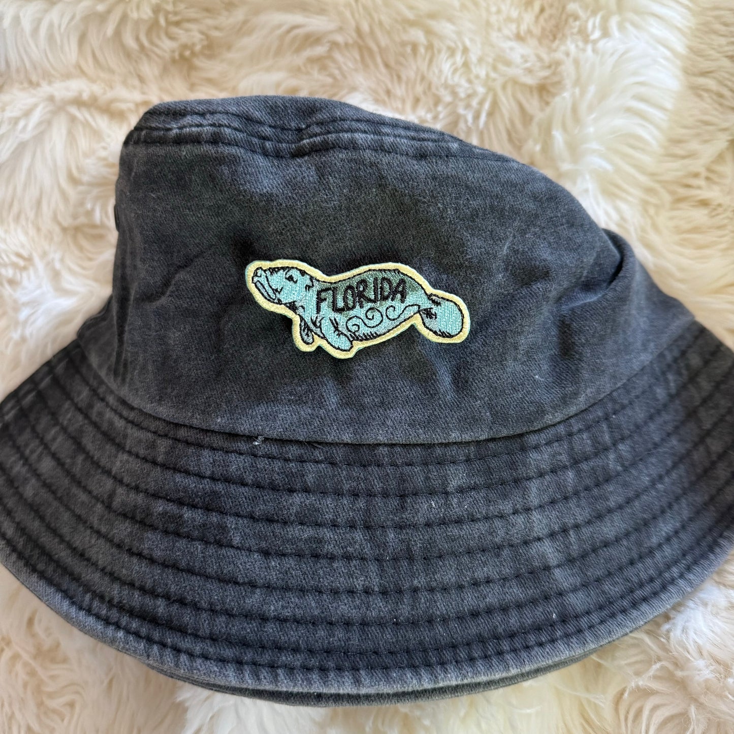 Florida Manatee Bucket Hat