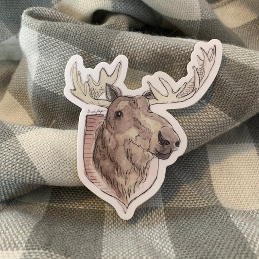 Moose Mount Sticker