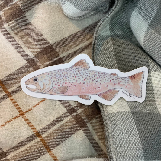 Brown Trout Sticker