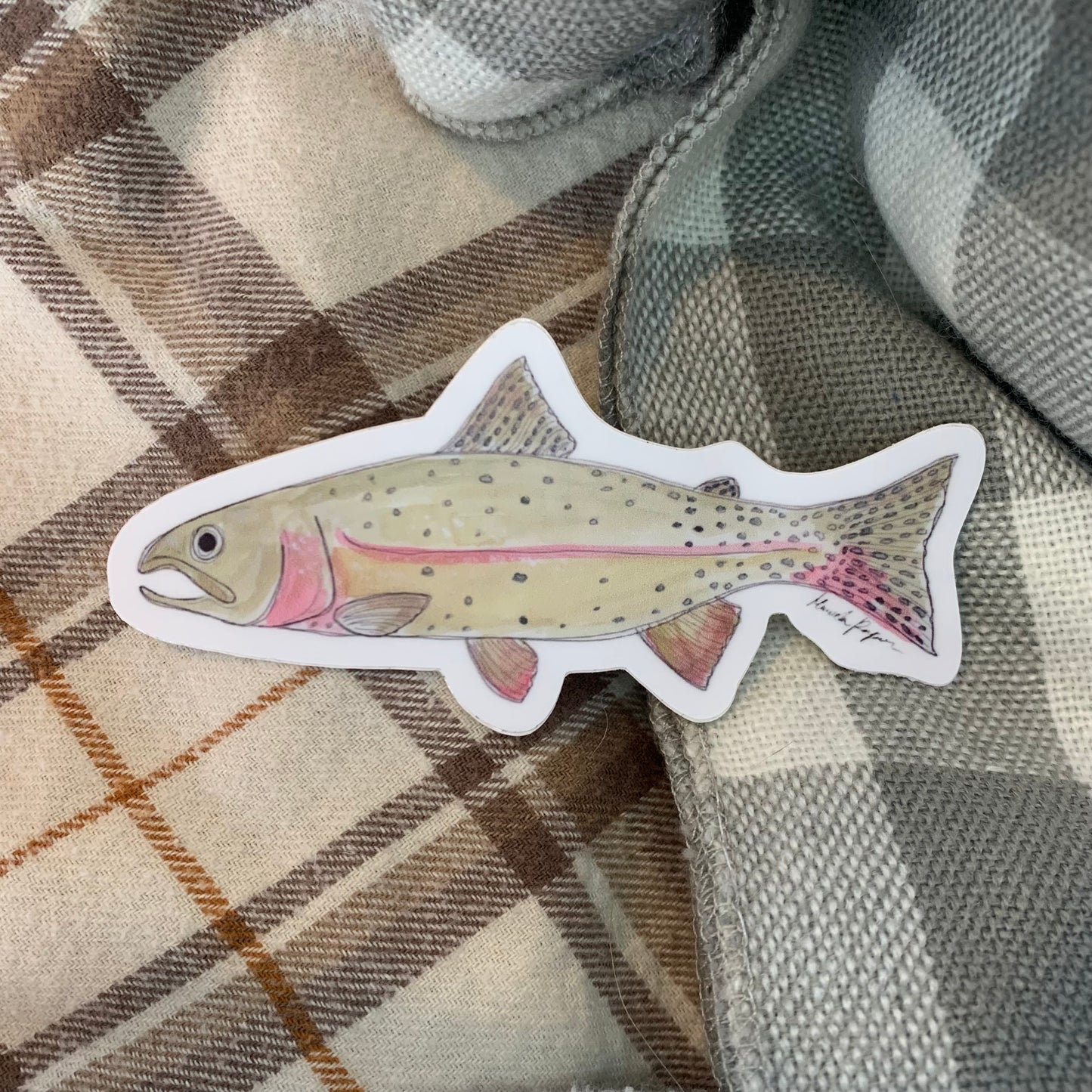 Cutthroat Trout Sticker