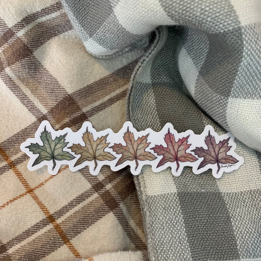 Fall Leaves Sticker