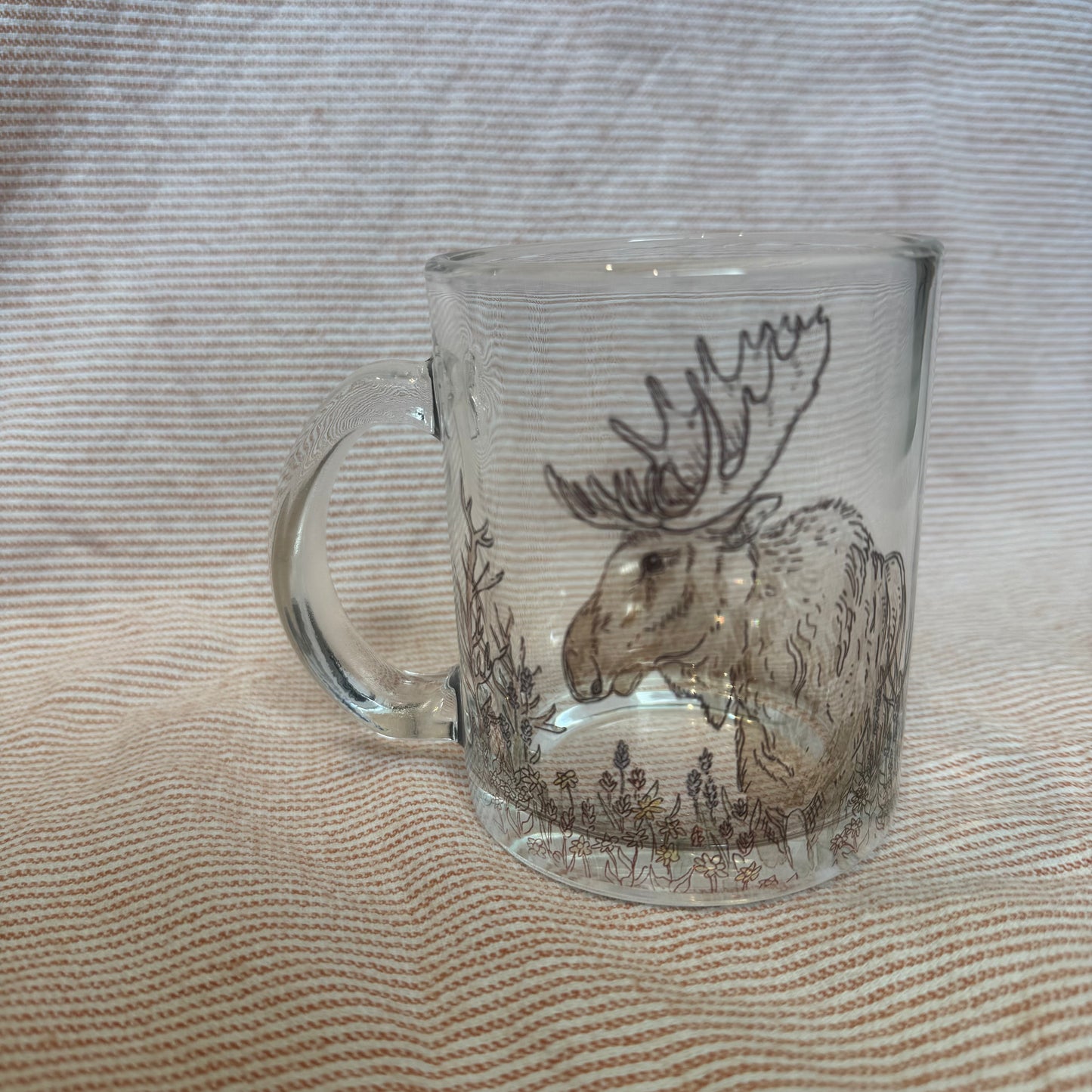 Clear Glass Mug