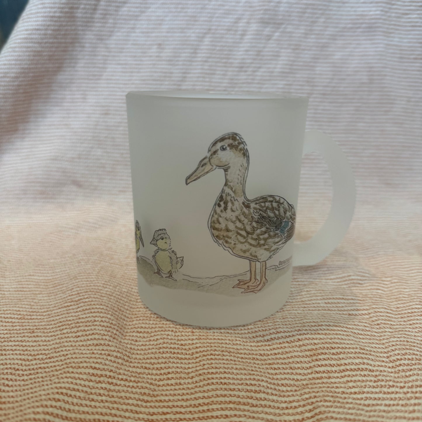 Frosted Glass Mug