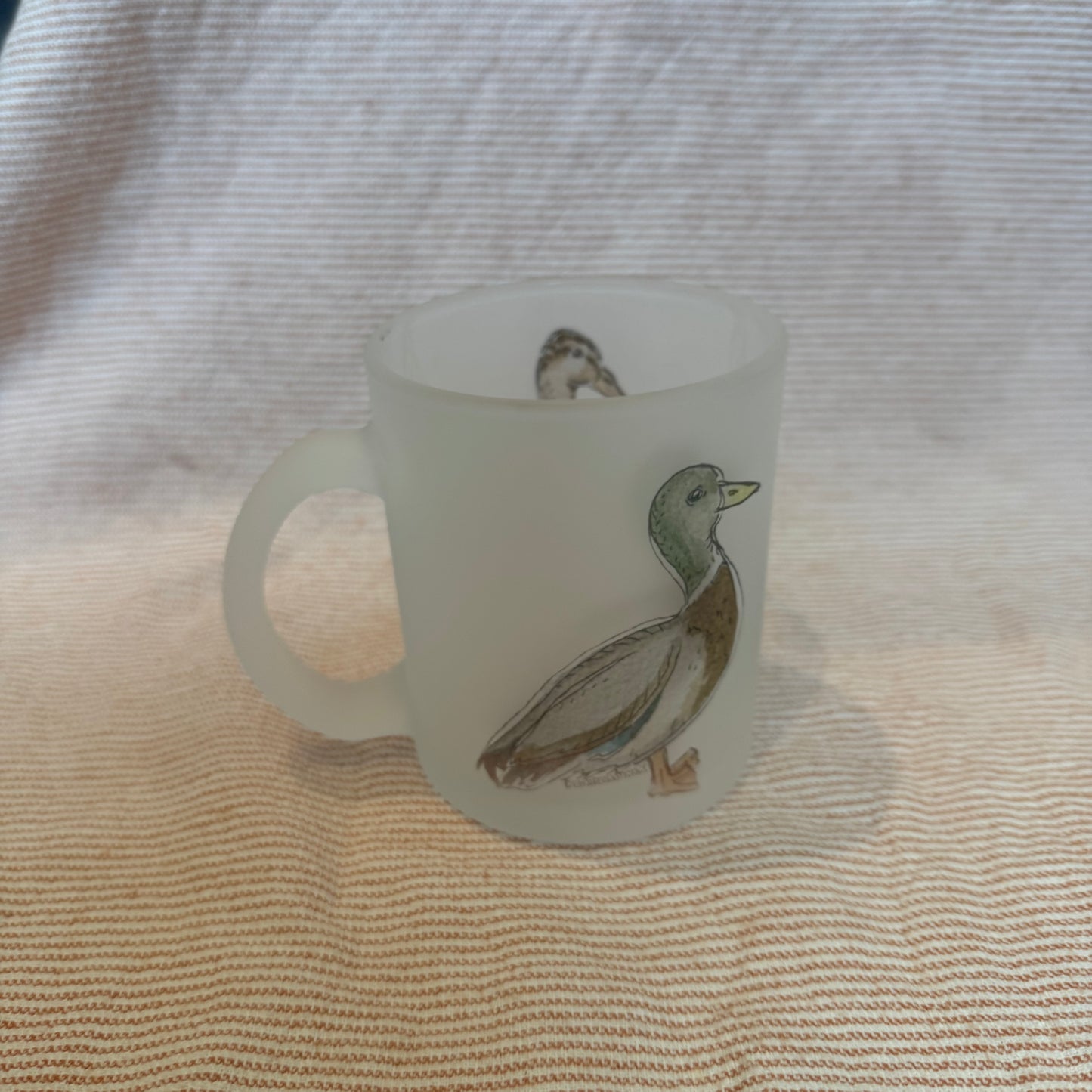 Frosted Glass Mug
