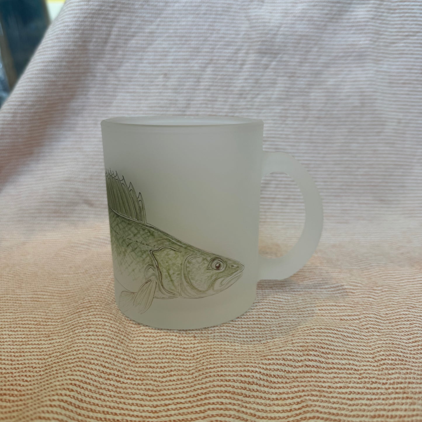 Frosted Glass Mug