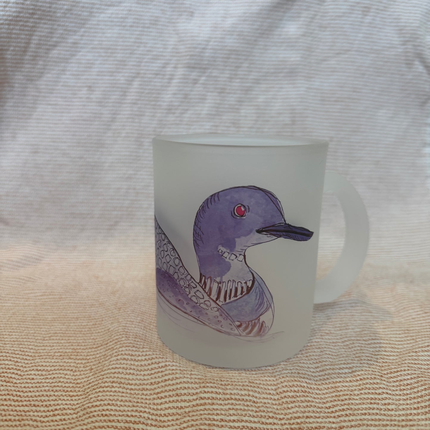 Frosted Glass Mug