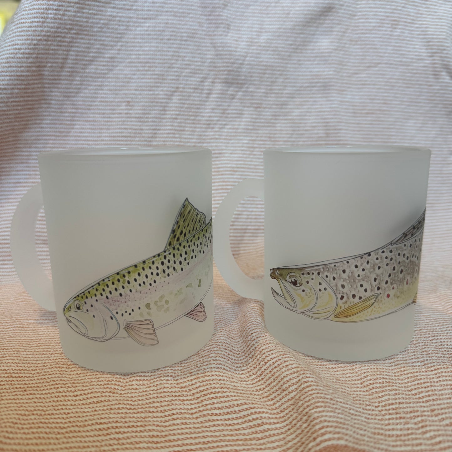 Frosted Glass Mug