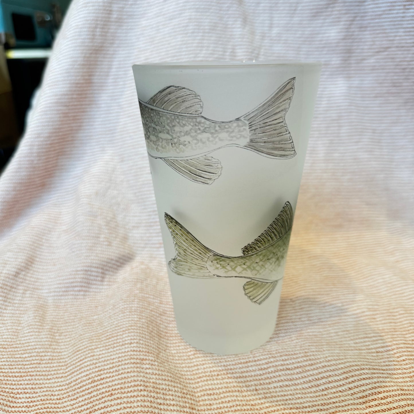 Frosted Pint Glass