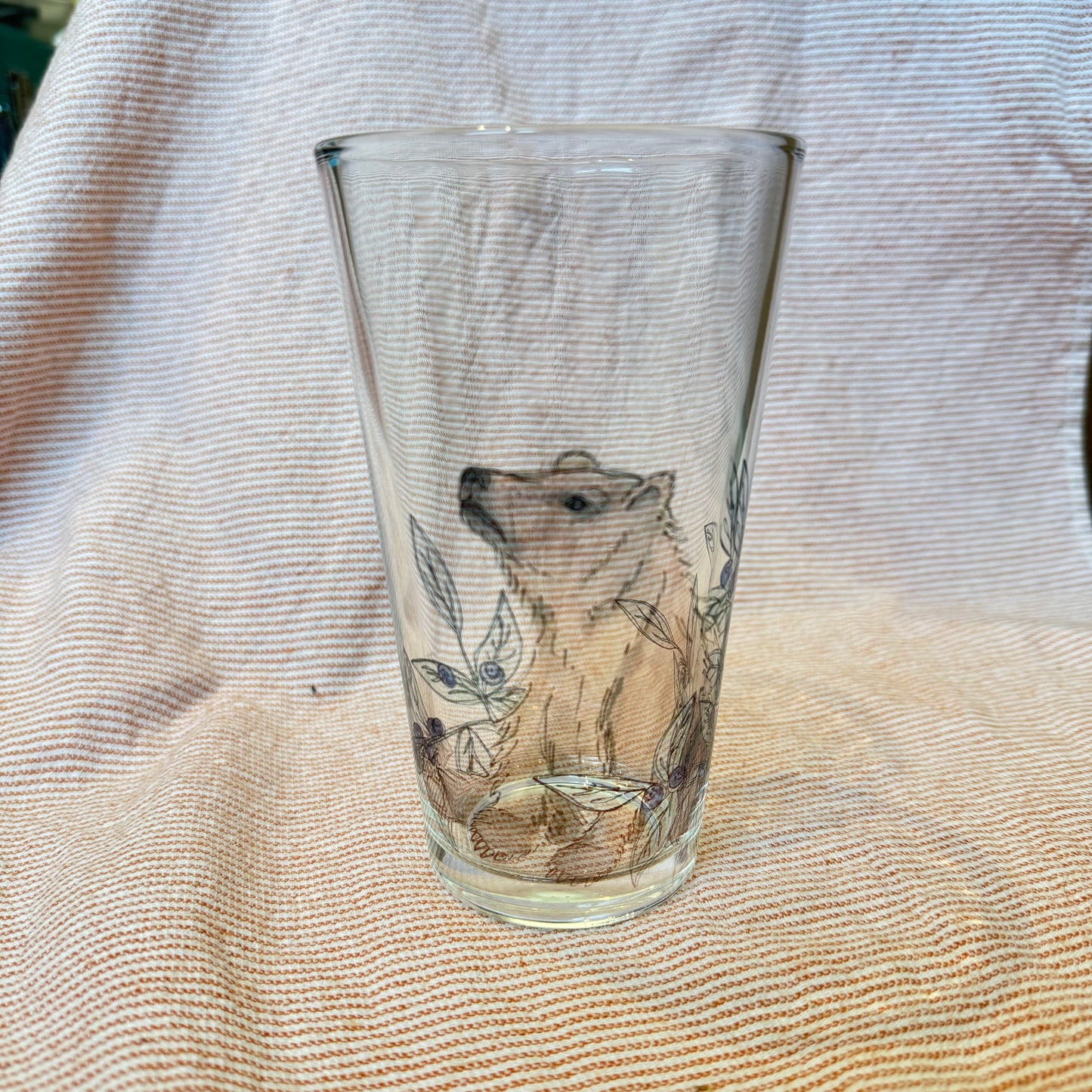 Clear Pint Glass