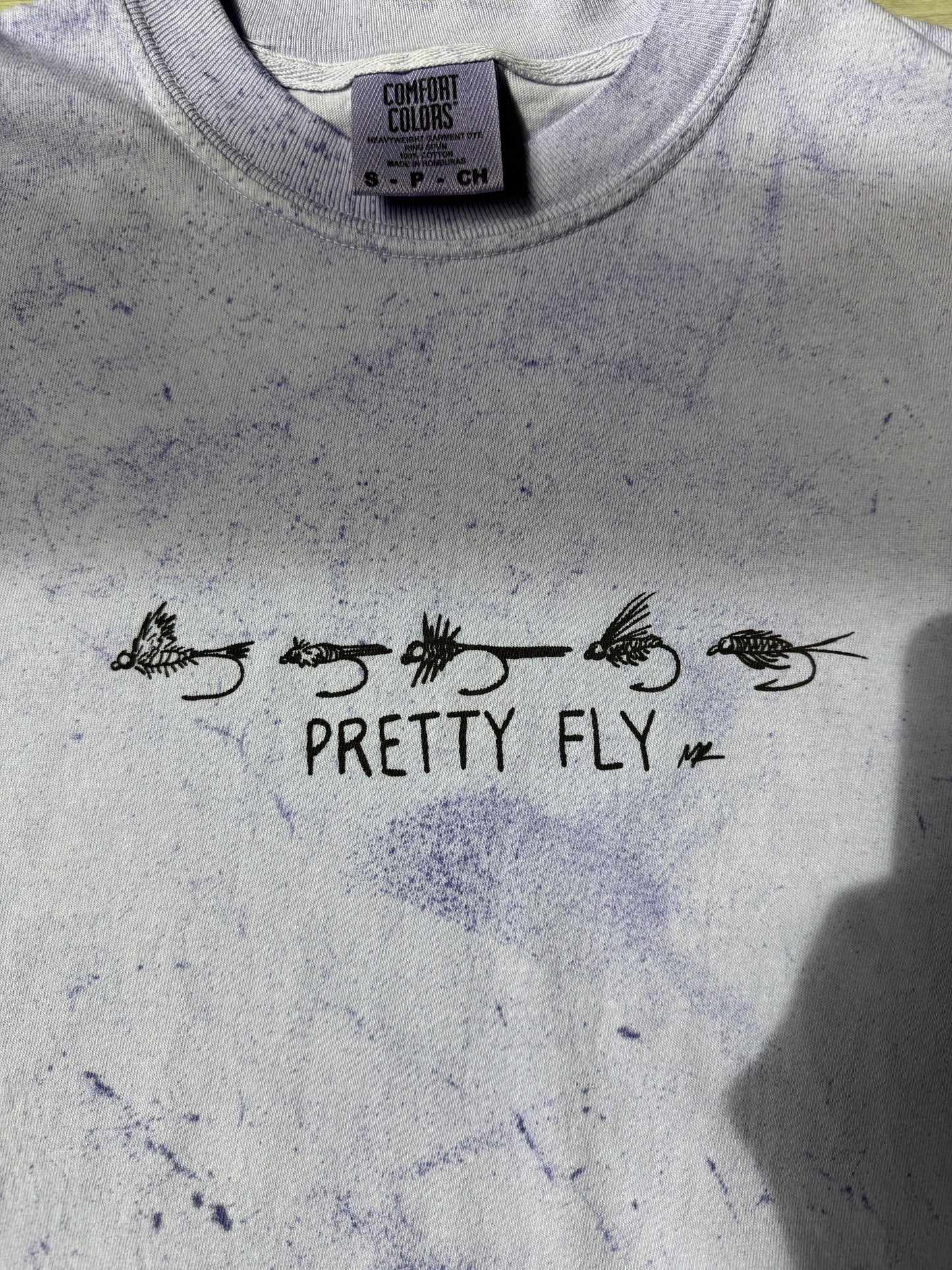 Amethyst "Pretty Fly" Short Sleeve Tee