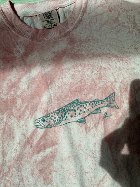 Watermelon Trout Short Sleeve Tee