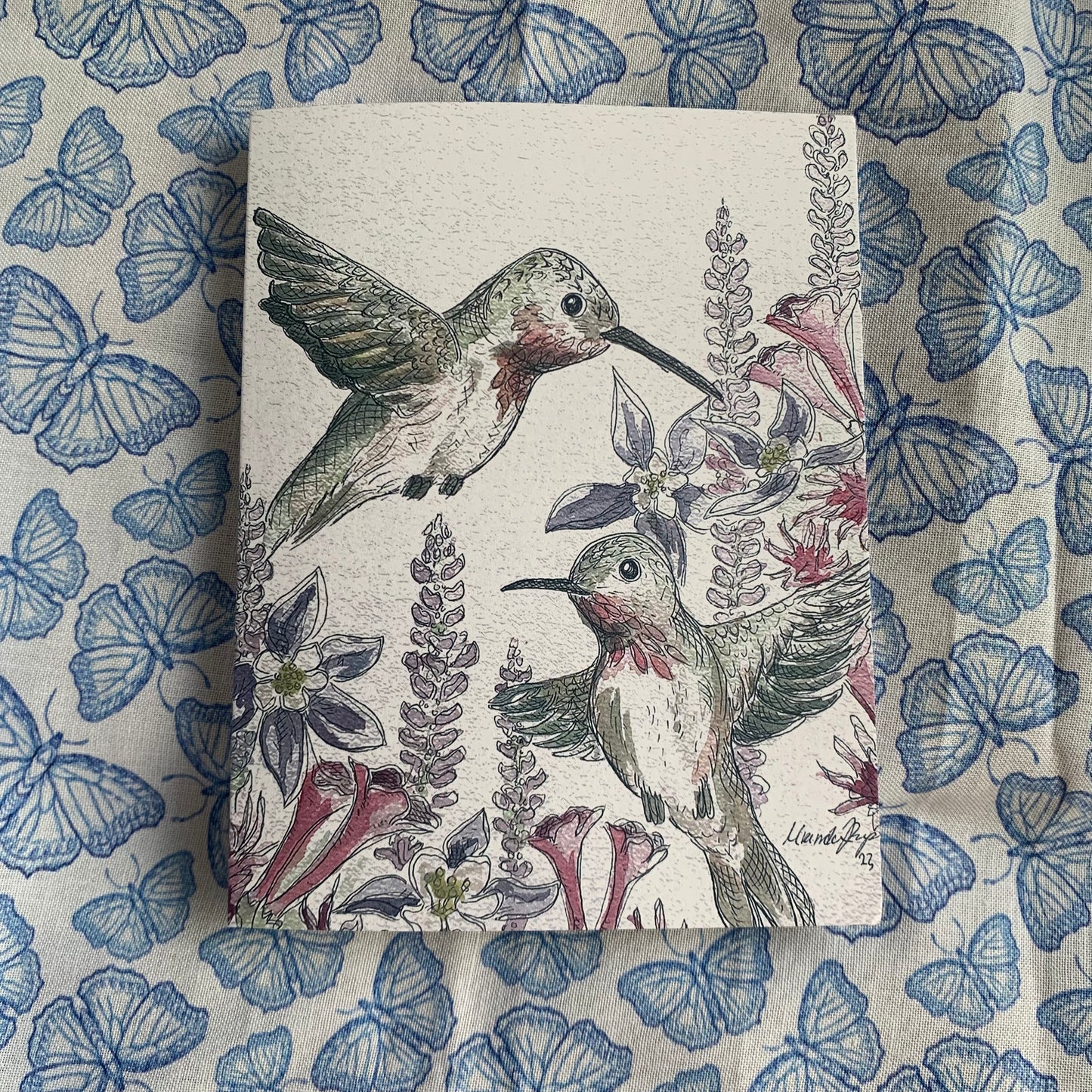 Hummingbird Card