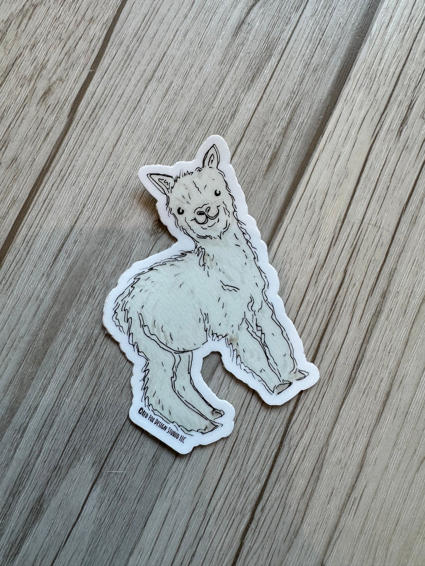 Alpaca Sticker