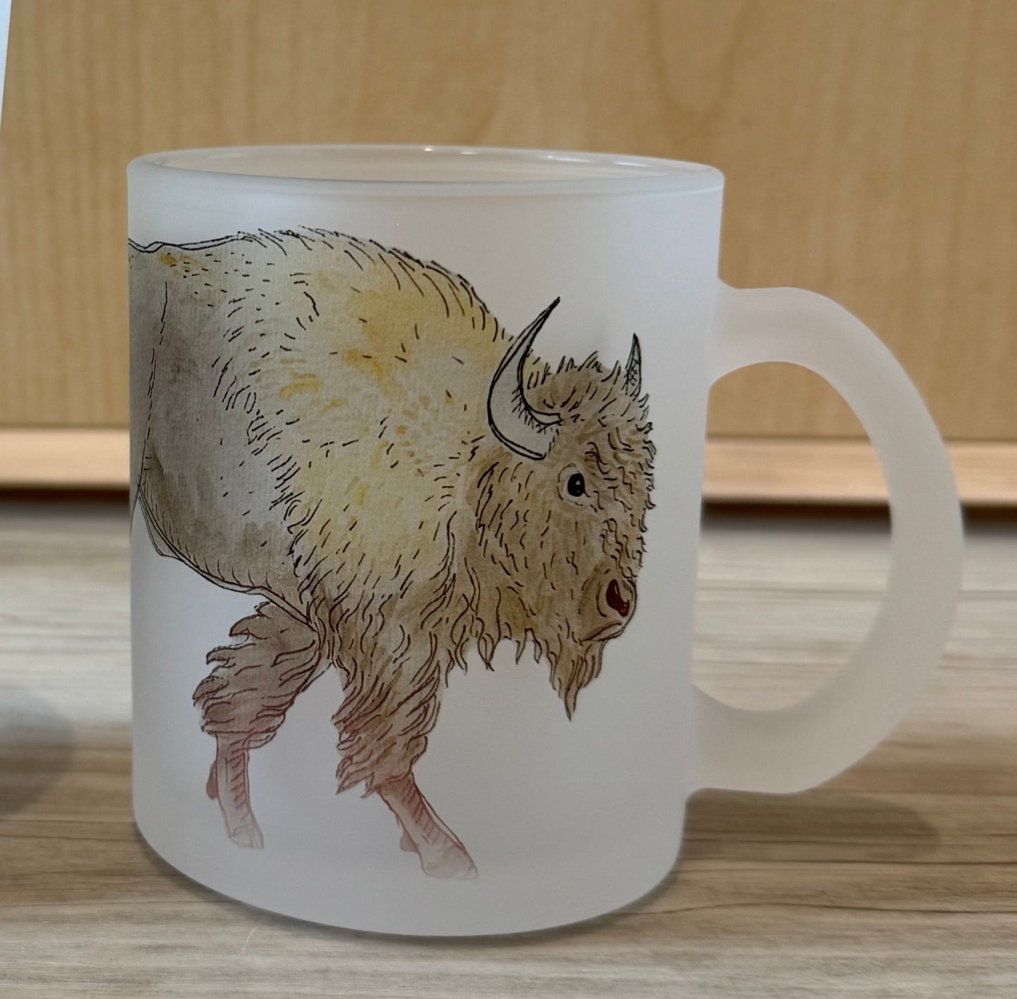 Frosted Glass Mug