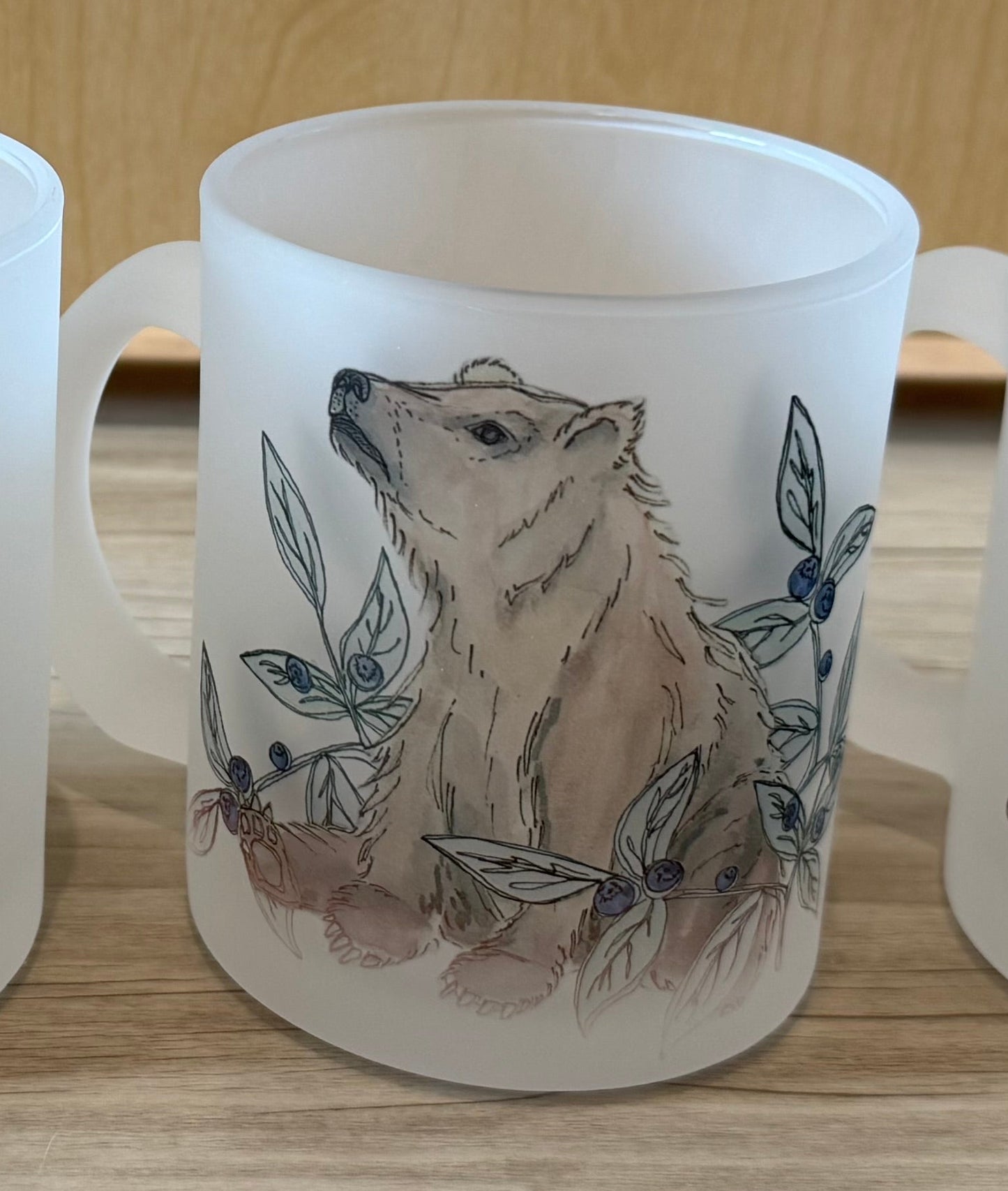 Frosted Glass Mug