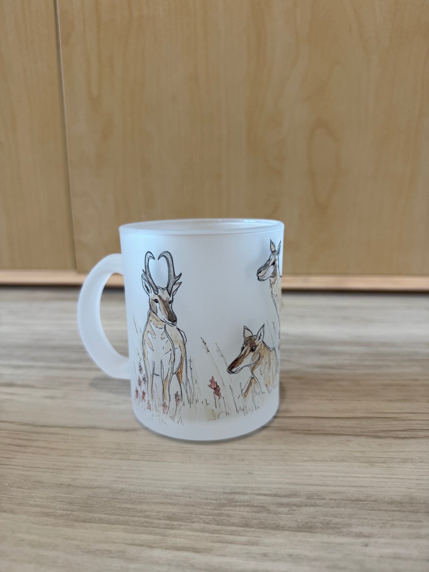 Frosted Glass Mug