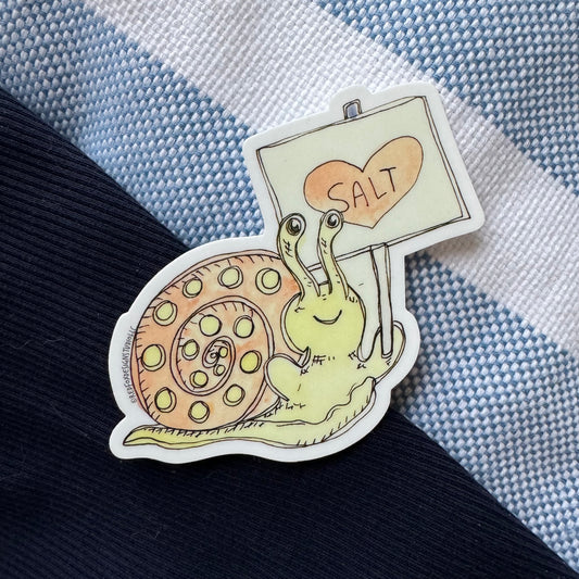 Picket Line Snail Sticker