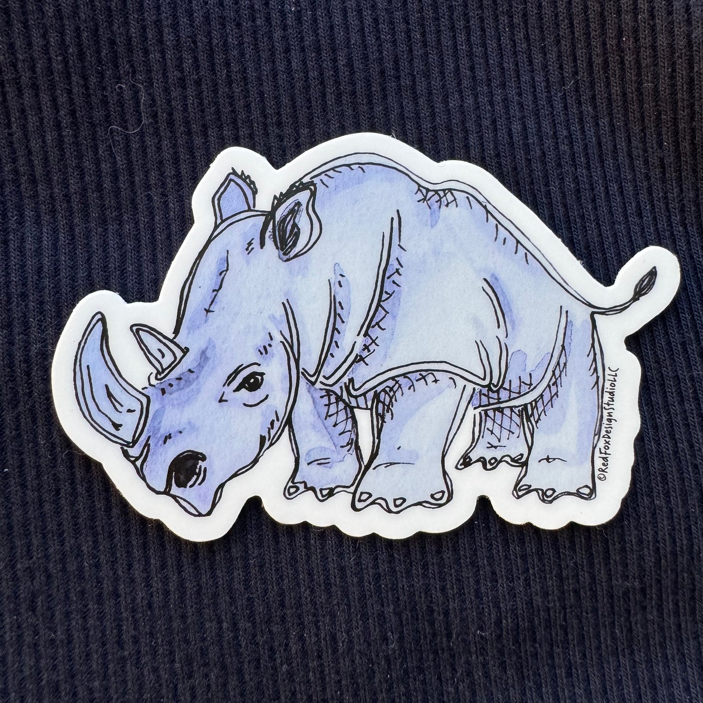 Rhinoceros Sticker