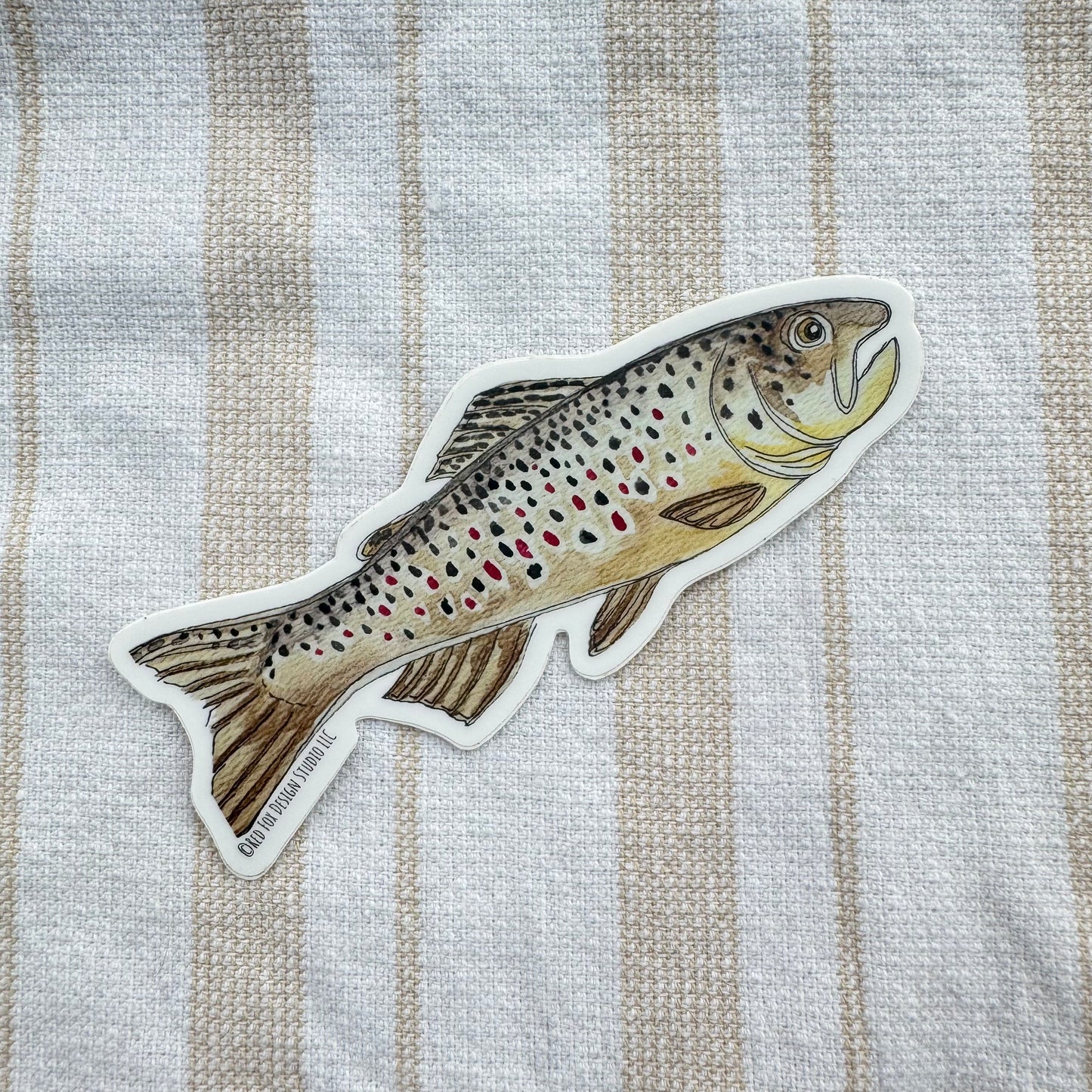 Brown Trout Sticker