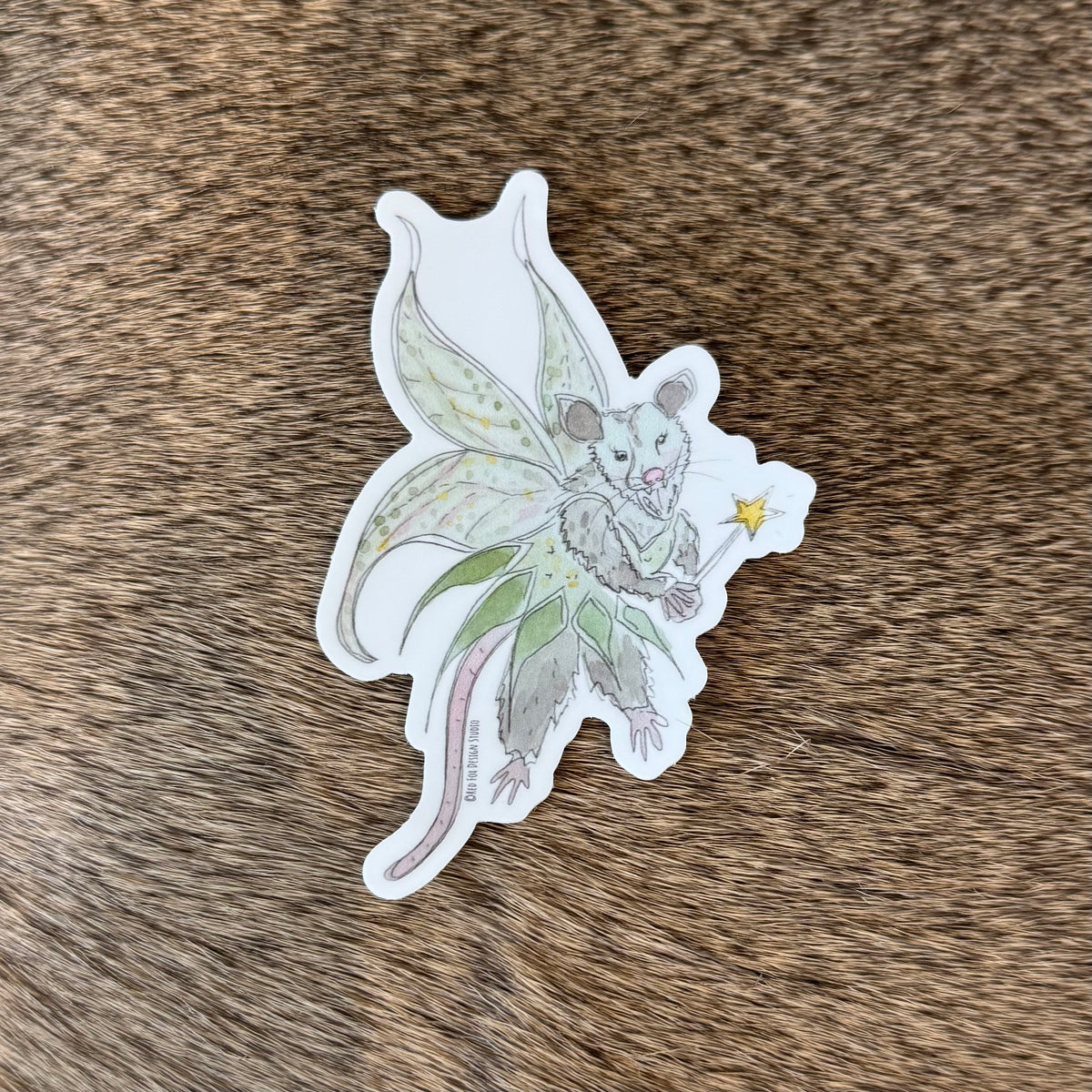 Fairy Possum Sticker