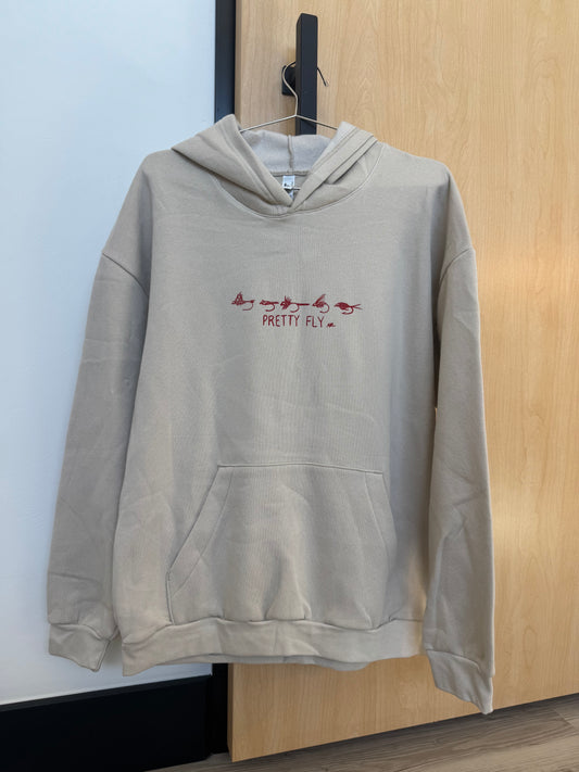 Light Khaki "Pretty Fly"  Hoodie