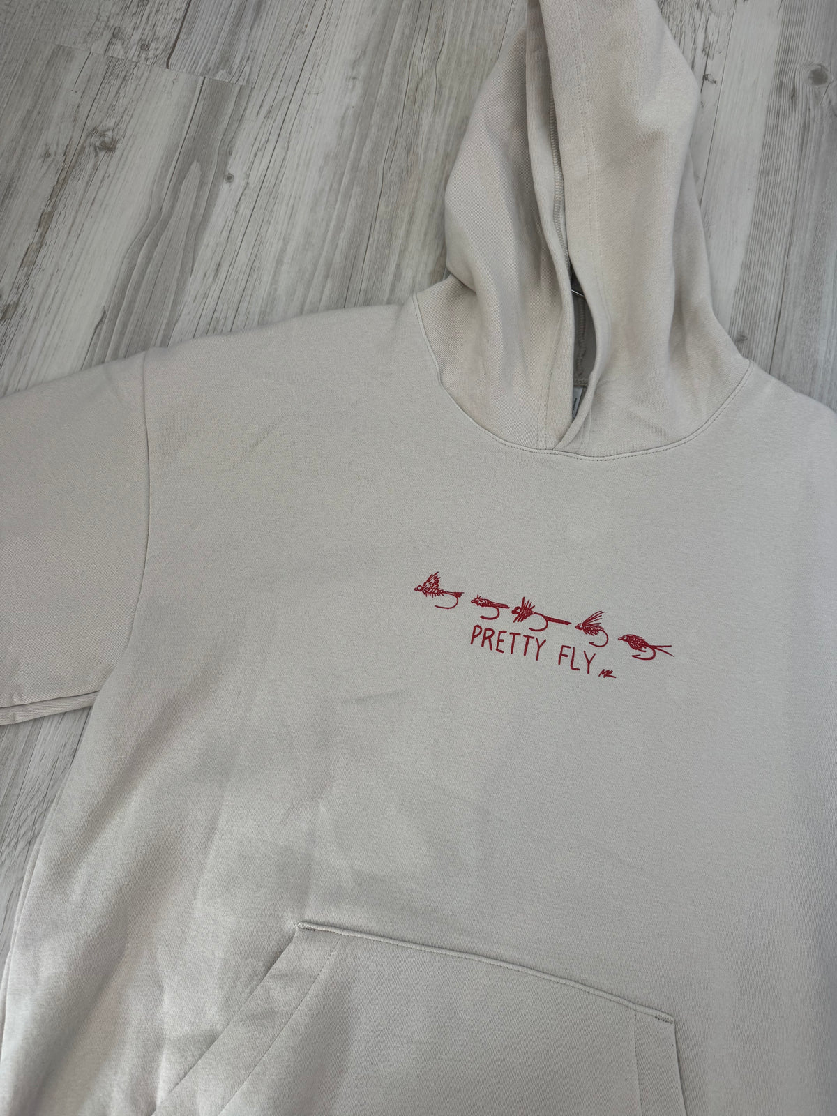 Light Khaki "Pretty Fly"  Hoodie