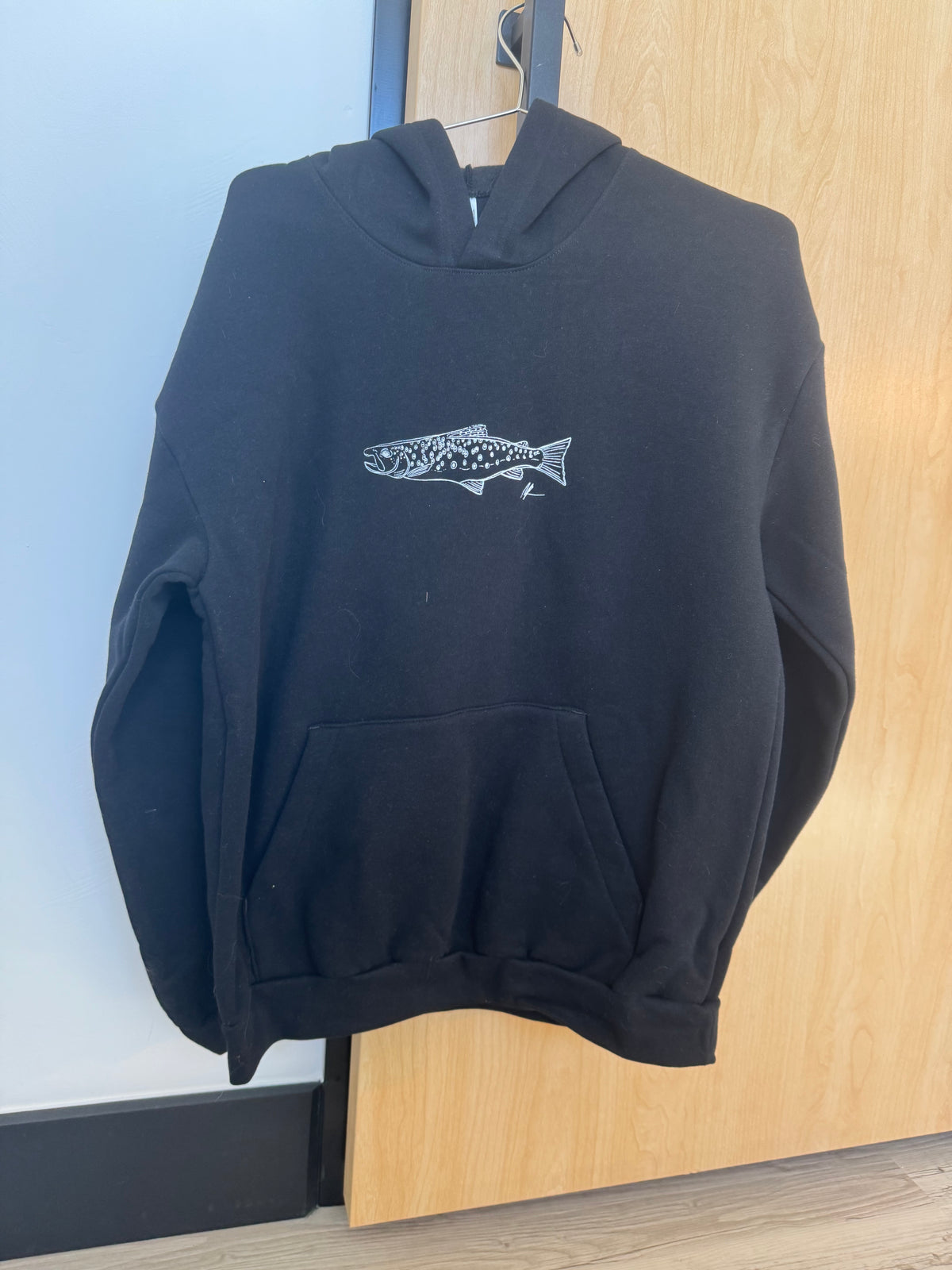 Black Trout Hoodie