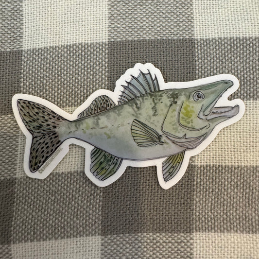 Walleye Sticker