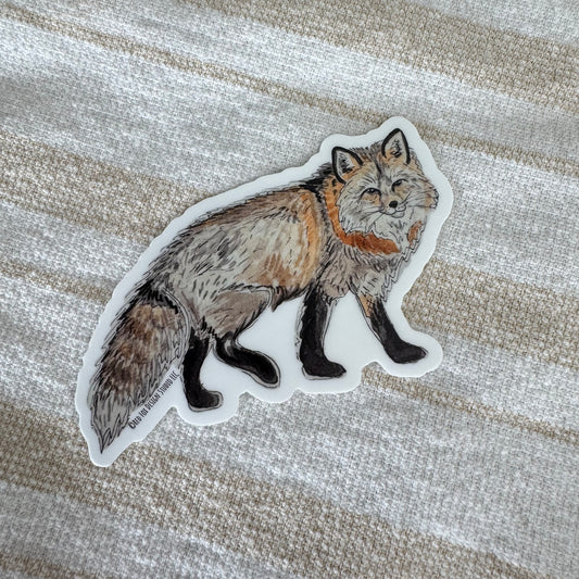 Red Fox Sticker