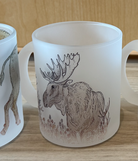 Frosted Glass Mug
